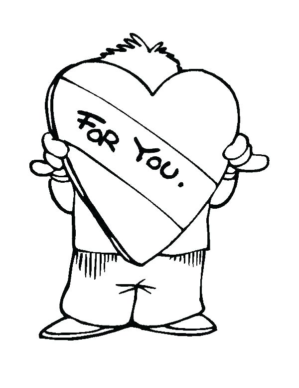 600x777 I Miss You Coloring Pages