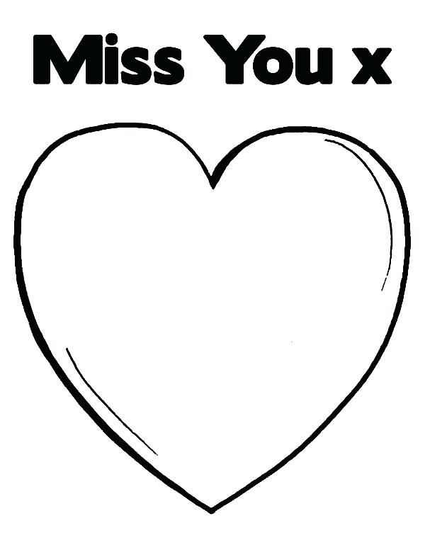 600x776 I Miss You Coloring Pages I Miss You Coloring Pages We Will Miss