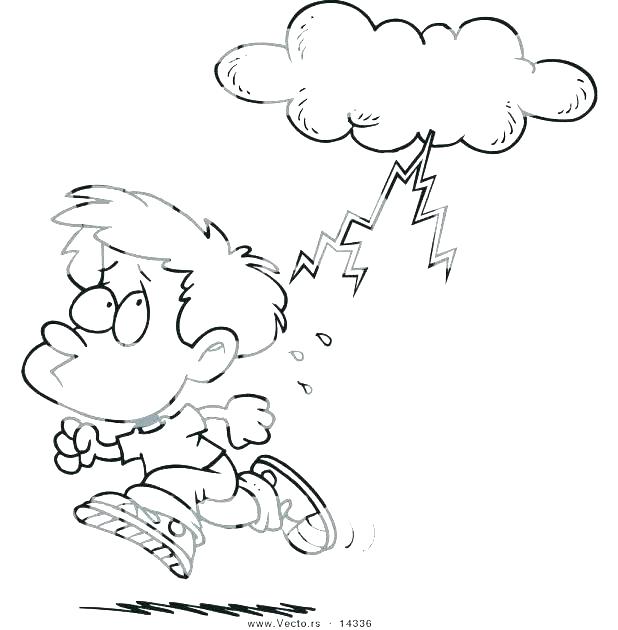 618x630 Rain Coloring Sheet Coloring Pages Weather Lightning Coloring