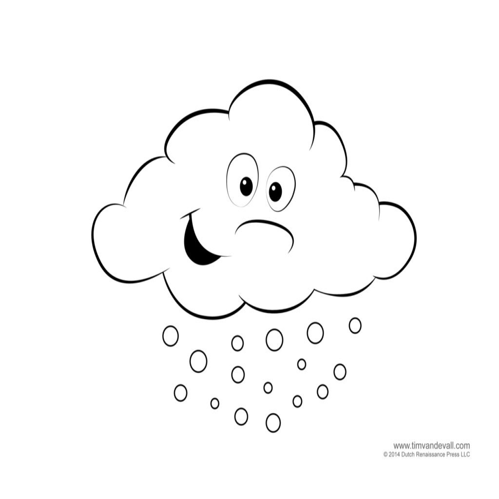 Weather Coloring Pages For Kids