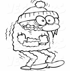 300x306 Cold Weather Coloring Pages