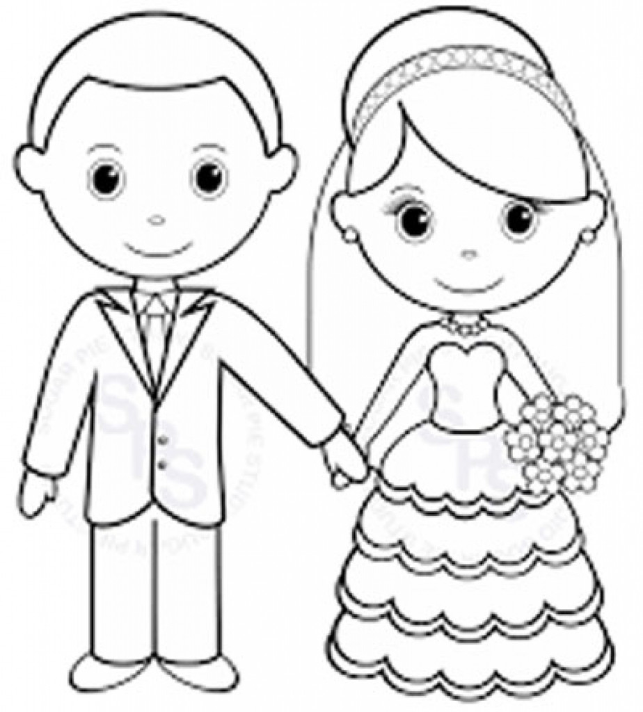 924x1024 Wedding Coloring Pages Printable Image Inside