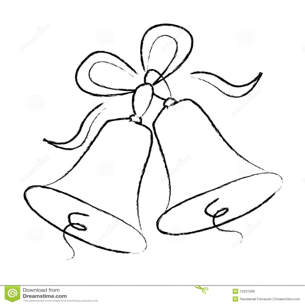 1024x1024 Wedding Bells Stock Vector Illustration Of Illustration 12221399
