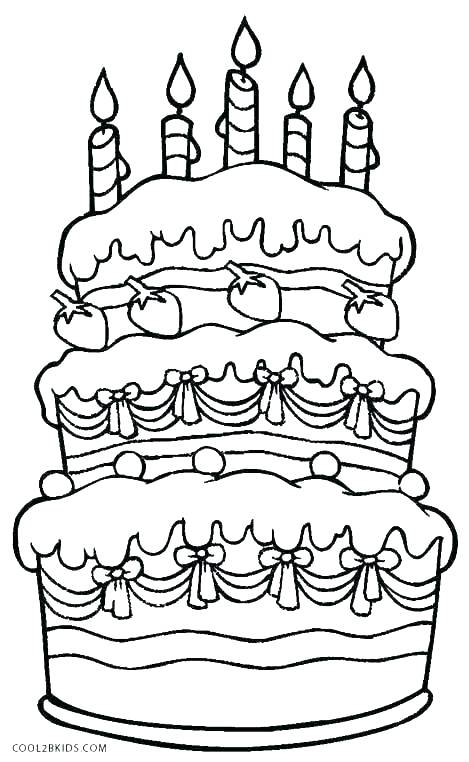 469x762 Cake Coloring Page Impair.co