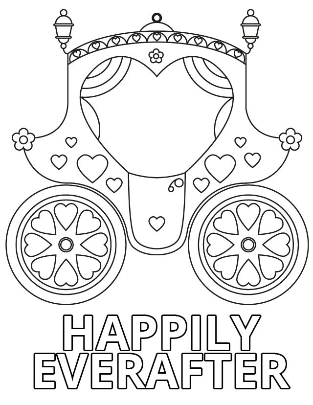 640x828 17 Wedding Coloring Pages For Kids Who Love To Dream About Their