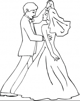 277x349 Wedding Coloring Pages (8) Coloring Kids