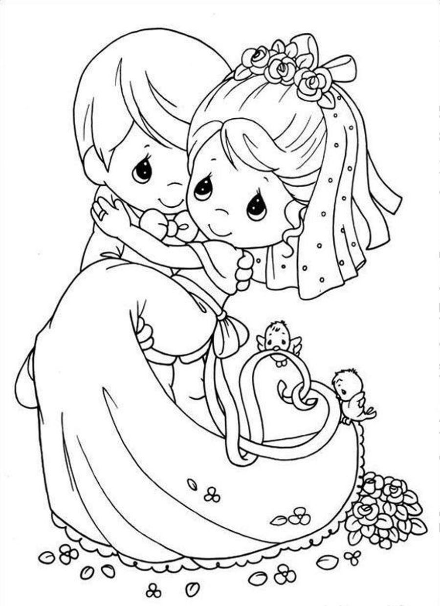 900x1240 Wedding Coloring Pages To Print 5 Wedding Coloring Page