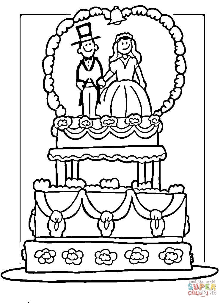 750x1018 Wedding Coloring Pages Free Printable