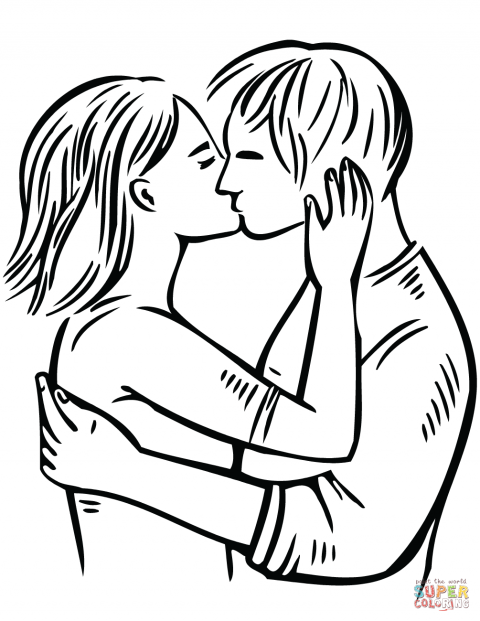 480x621 Couple Coloring Pages Disney Anime Wolf Sheets Cute Colouring