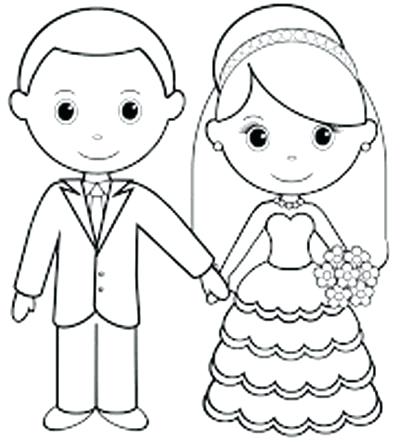 400x443 Wedding Coloring Pages To Print Wedding Coloring Pictures Free