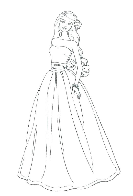 544x800 Barbie And Ken Coloring Pages Barbie Wedding Coloring Pages