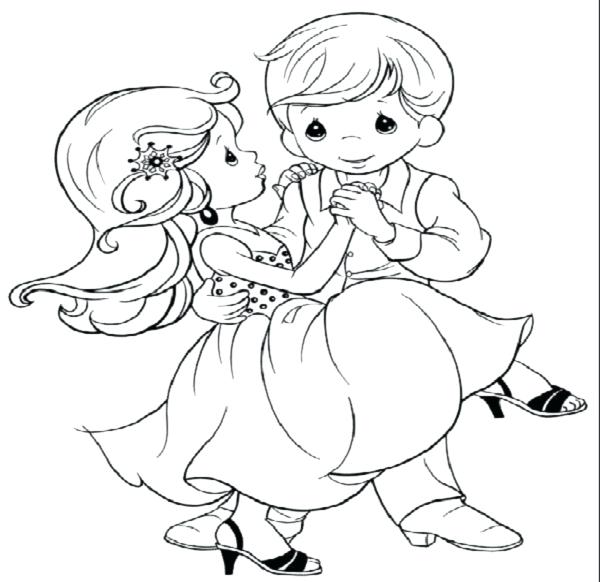 600x582 Free Wedding Coloring Pages Idea Wedding Coloring Pages Or Free