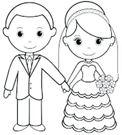 400x443 Coloring Pages For Weddings Wedding Activity Book Coloring Kids