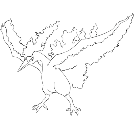 480x441 Weedle Coloring Page