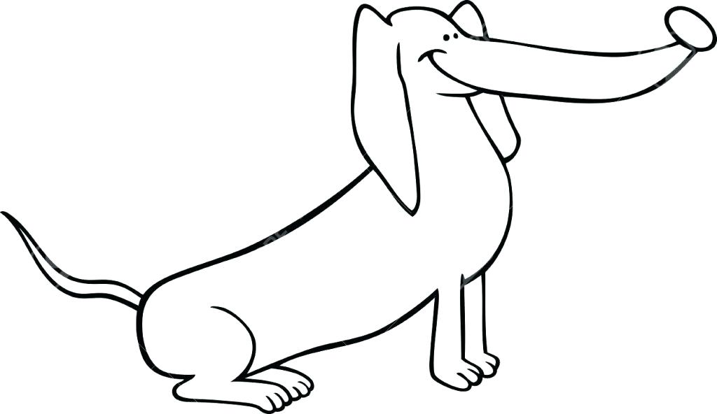 1024x592 Hot Dog Coloring Pages Hot Dog Coloring Page Dachshund 9 Pages