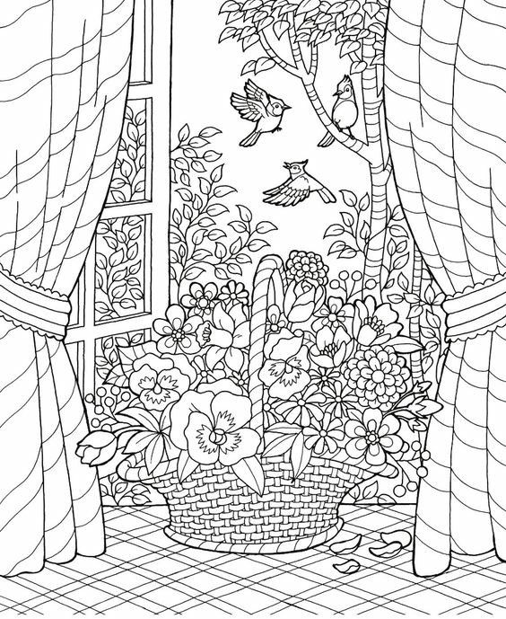 Weeping Willow Coloring Pages