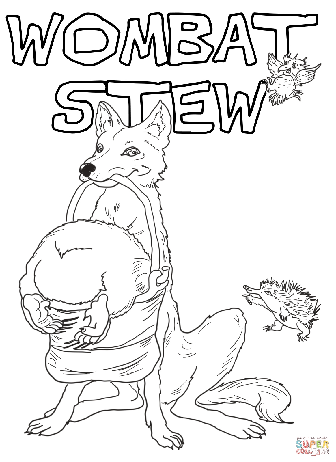 1164x1600 Dingo Coloring Pages To Print Coloring For Kids 2018