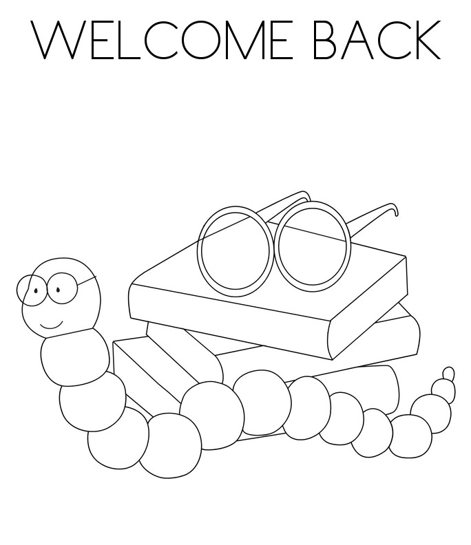 684x792 Unique Welcome Back Coloring Pages 14 On Coloring Print