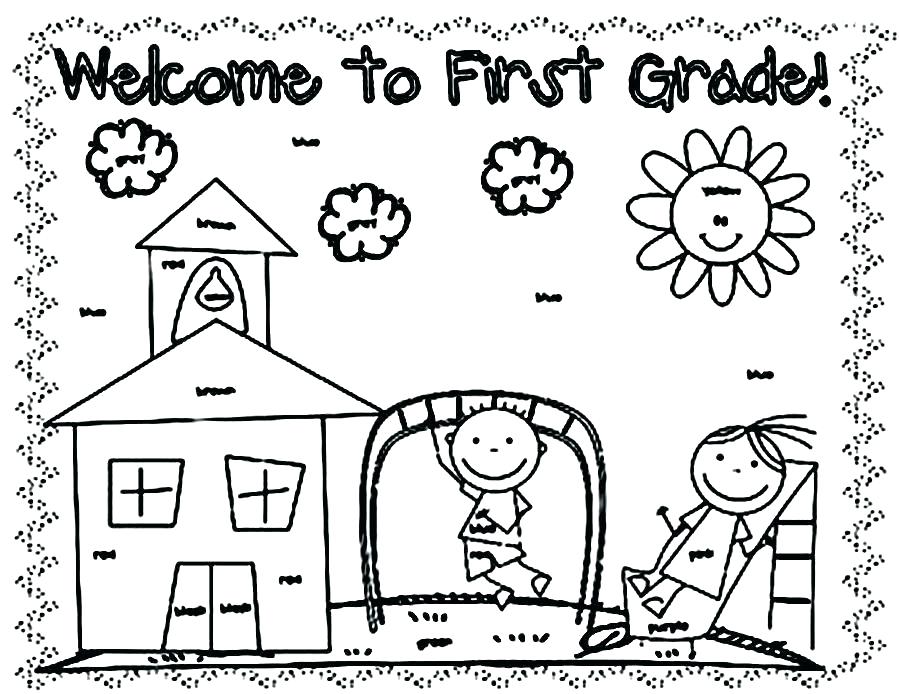 900x694 School Coloring Pages Printable School Coloring Pages To Print