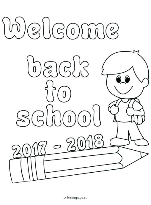508x690 Welcome Coloring Page Welcome To Kindergarten Coloring Page Lovely