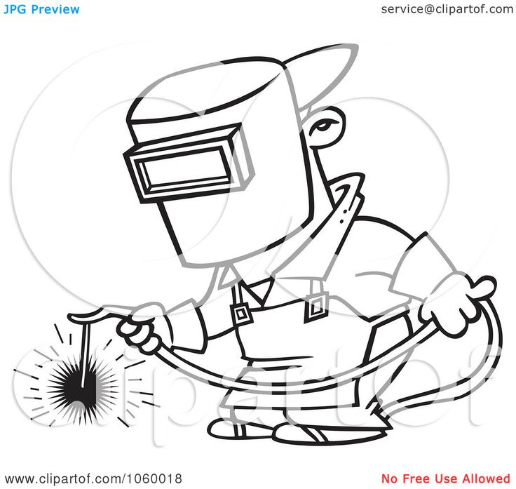 Welding Coloring Pages