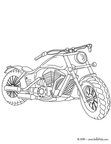364x470 Harley Davidson Coloring Page Crafts For Kids