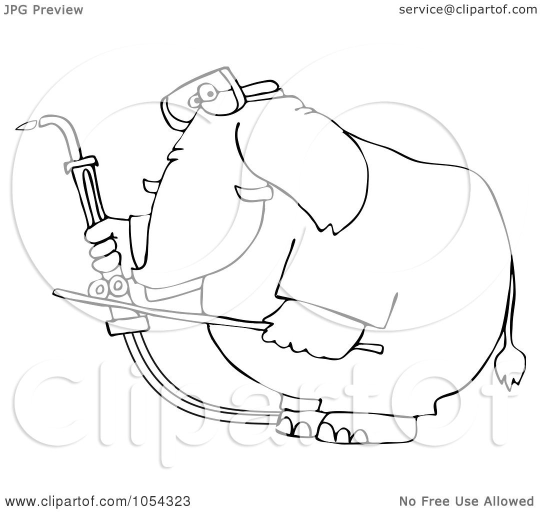1080x1024 Royalty Free Vector Clip Art Illustration Of A Black And White