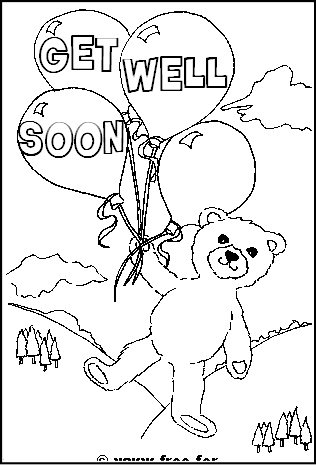 316x471 Free Get Well Coloring Pages Coloring Pages