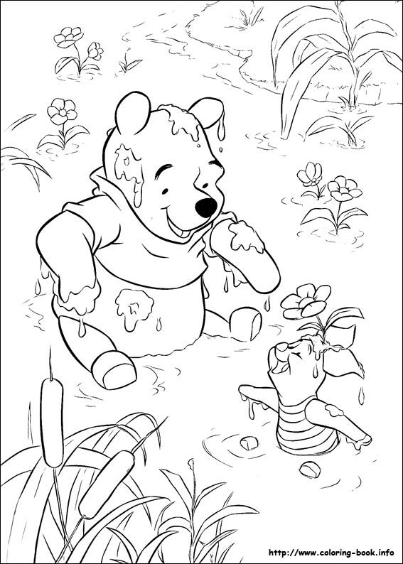 567x794 Winnie Pooh 104 At Winnie The Pooh Coloring Pages