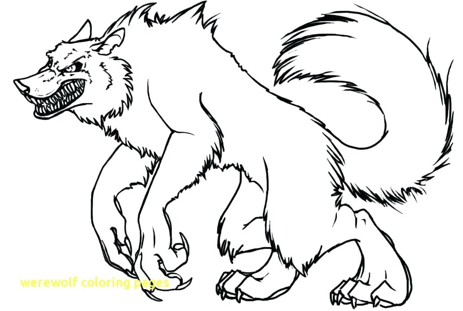 921x619 Wolfman Coloring Pages Werewolf Coloring Pages Werewolves Coloring