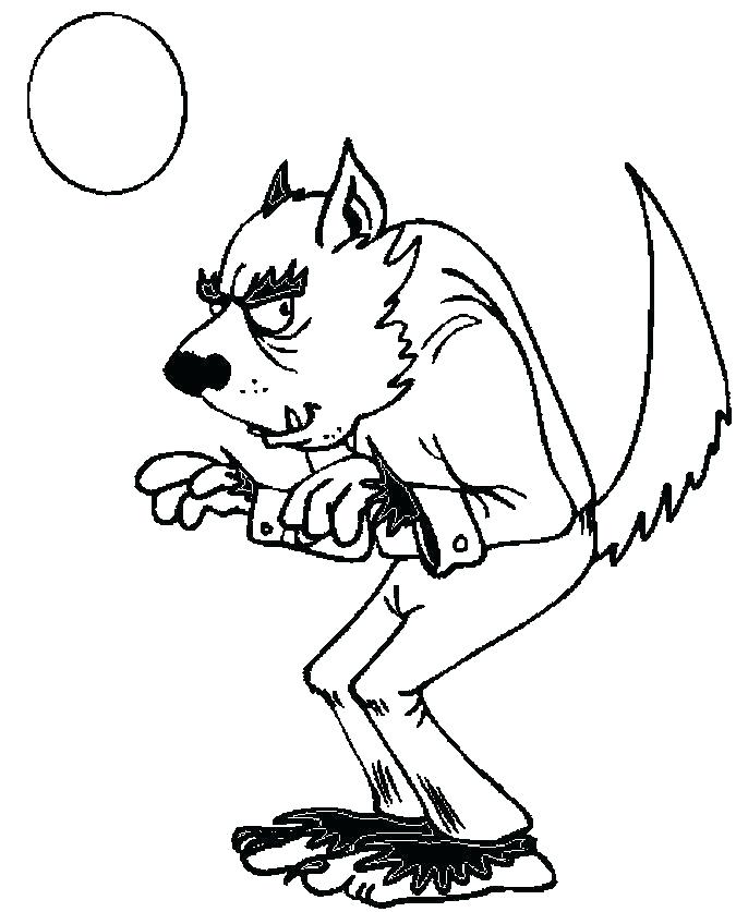 675x837 Werewolf Coloring Page Free Printable Coloring Pages Werewolf