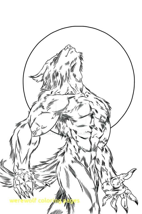 600x902 Werewolf Coloring Pages Realistic Mask Jetpackjoyride.co