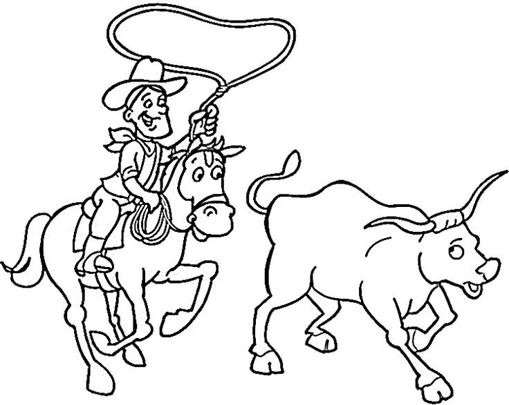 Western Coloring Pages
