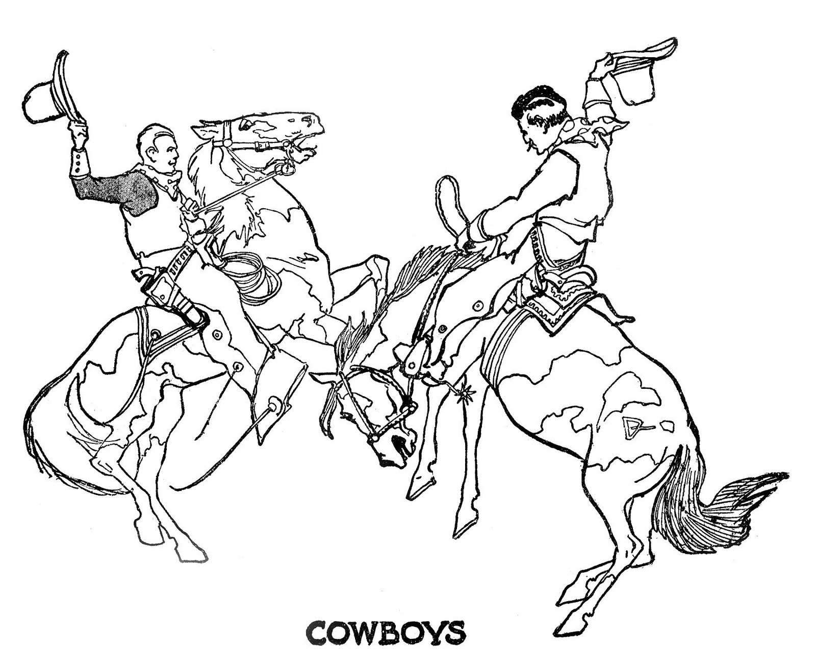 1600x1307 Full Pbr Coloring Pages Western Coloringsuite Com