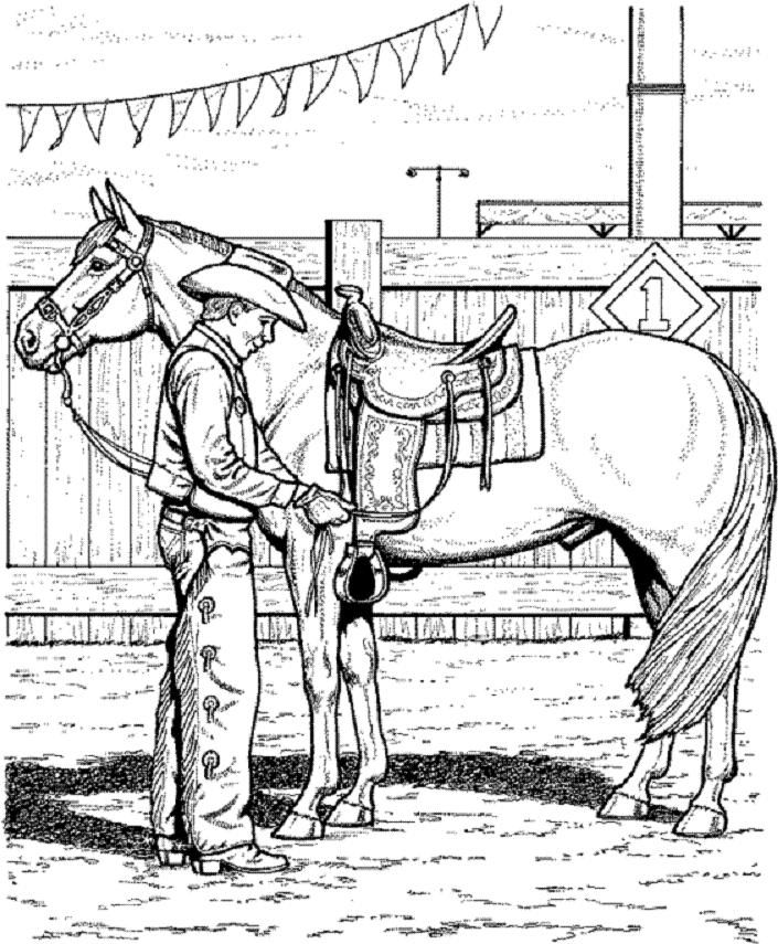 705x855 Cowboy Coloring Pages Printables Western Amp Native Americantheme
