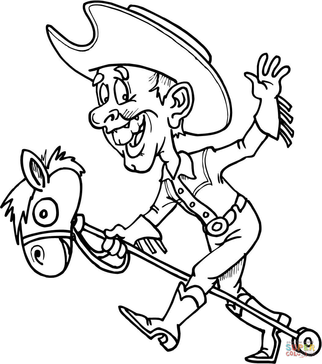1053x1191 Cowboy Coloring Pages
