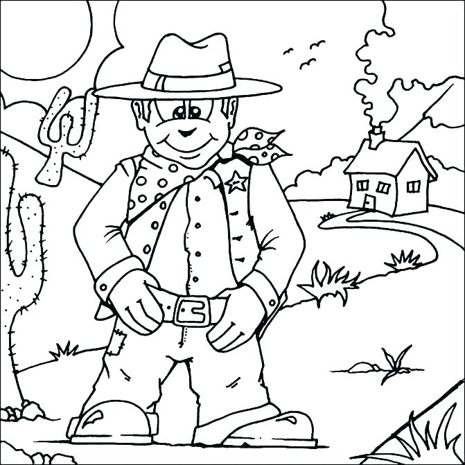 671x671 Western Coloring Pages Country Coloring Pages Western Coloring