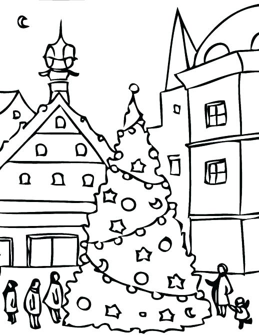 518x670 Getting Around Town Coloring Page Town Coloring Pages Artist