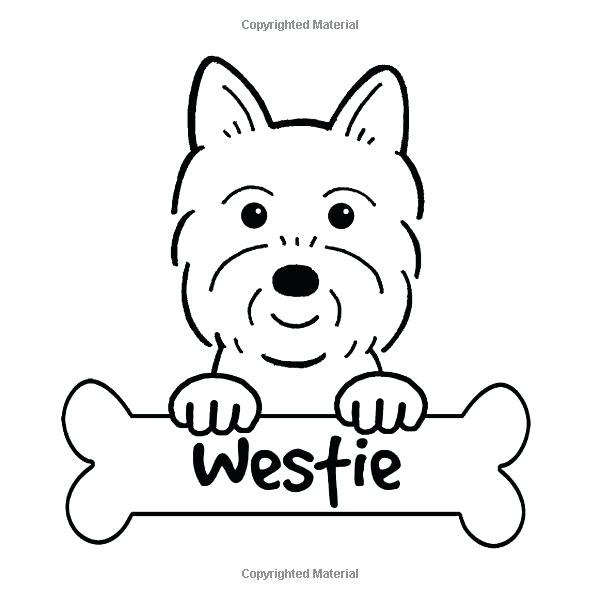 600x600 Westie Coloring Pages Westie Coloring Pages Littledaydreamsco