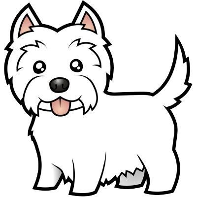 400x400 Image Result For Simple Westie Drawing Doodles