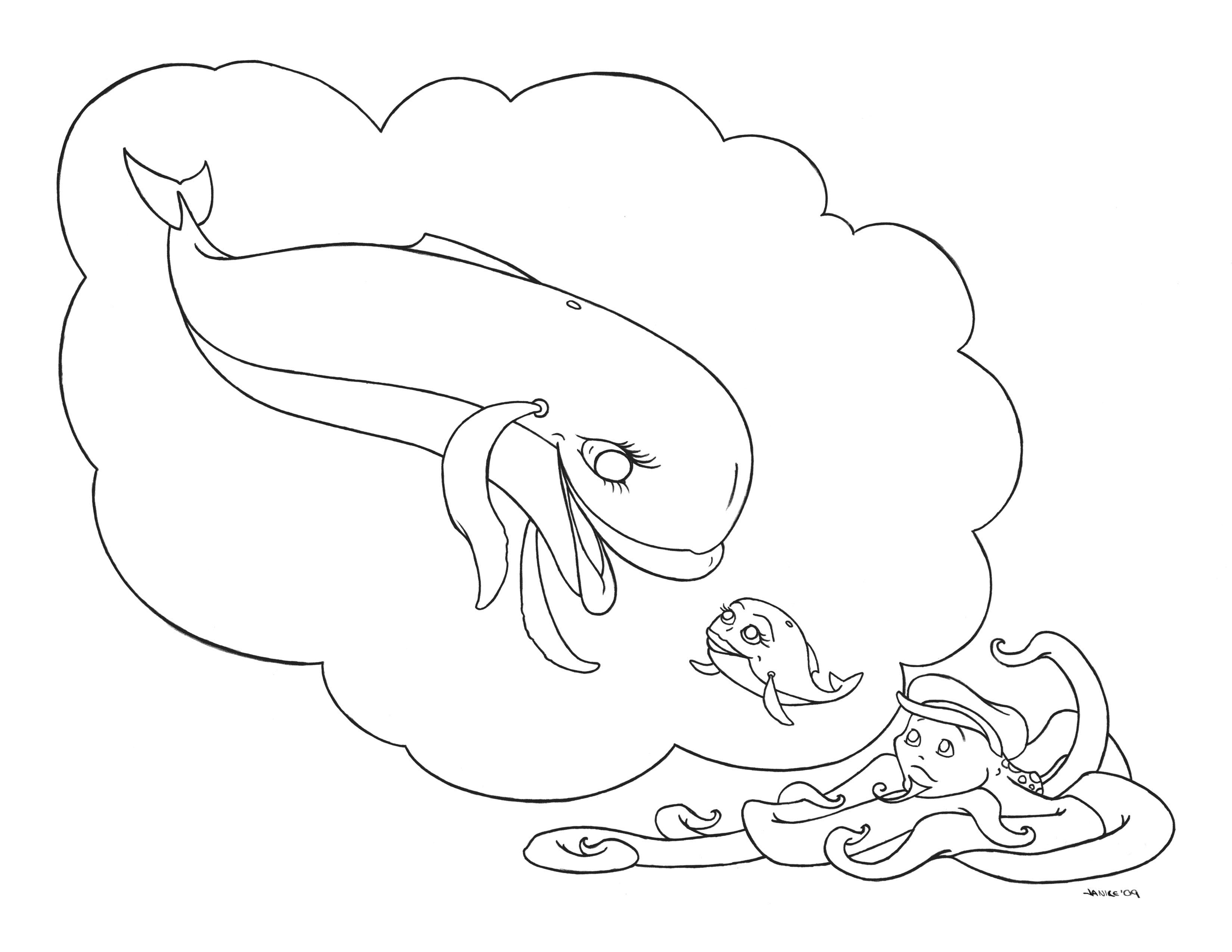 3300x2550 Free Printable Whale Coloring Pages For Kids