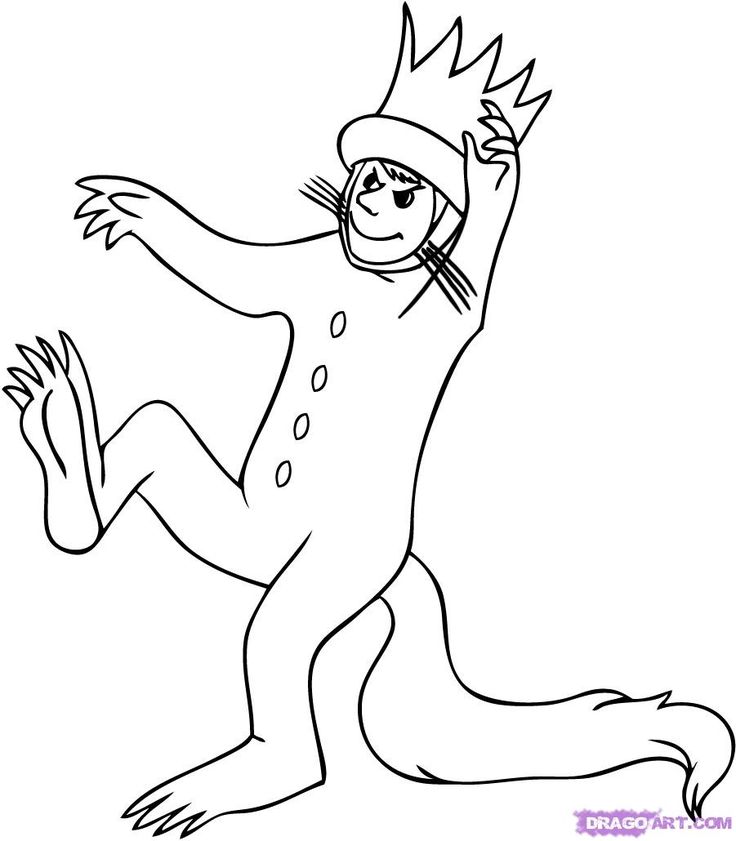 Where The Wild Things Are Coloring Pages