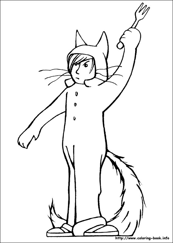 567x794 Where The Wild Things Are Coloring Pages On Coloring
