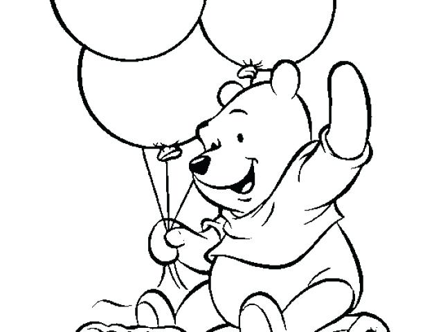 640x480 Winnie The Pooh Outline The Pooh Coloring Pages Autumn Winnie Pooh