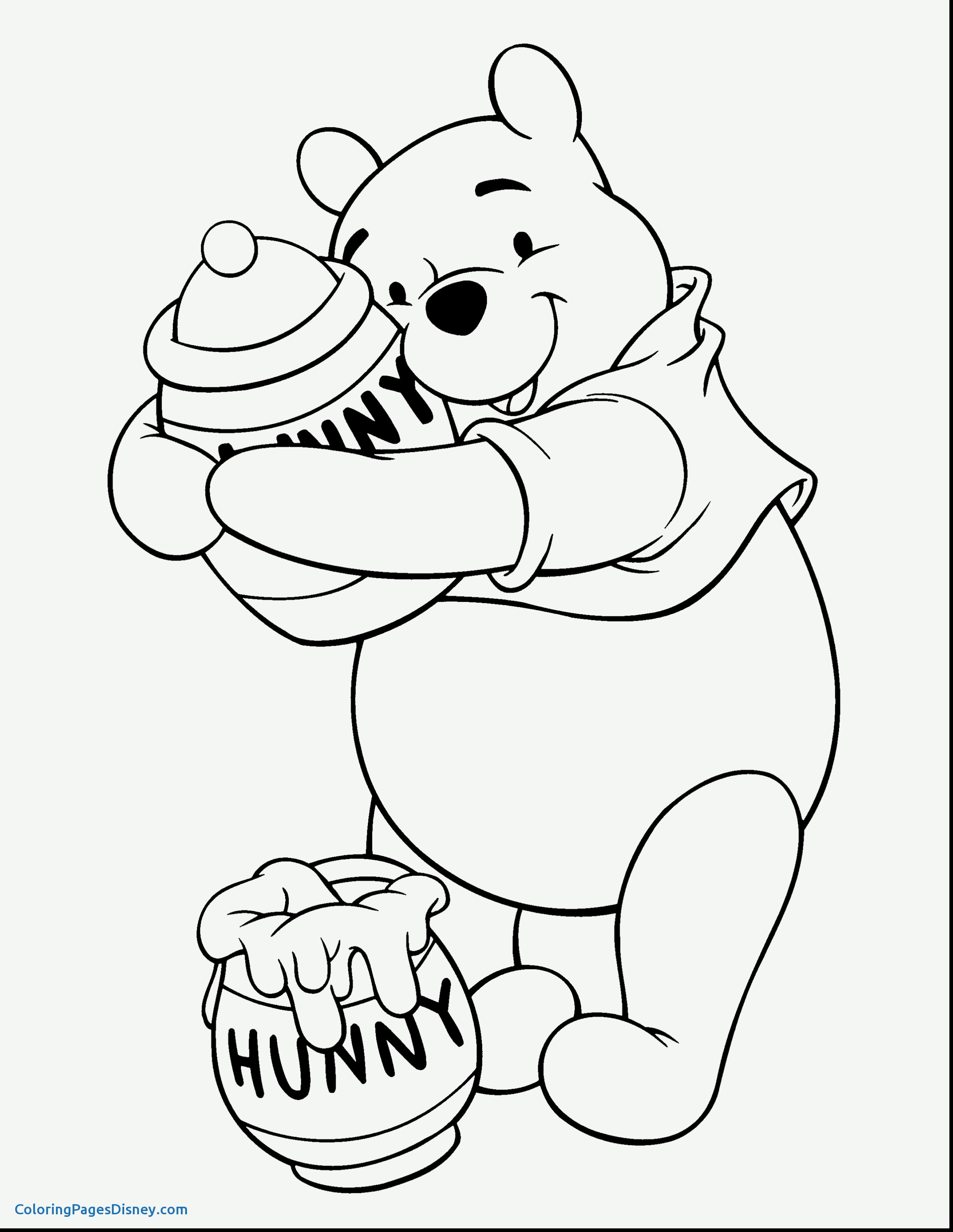 2640x3410 Winnie The Pooh Coloring Pages Luxury Winnie The Pooh Coloring