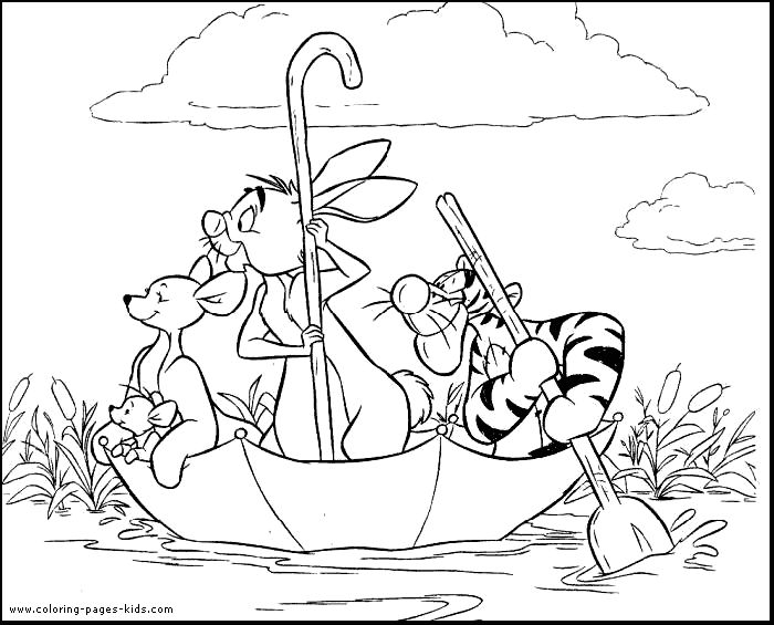 Whinny The Pooh Coloring Pages