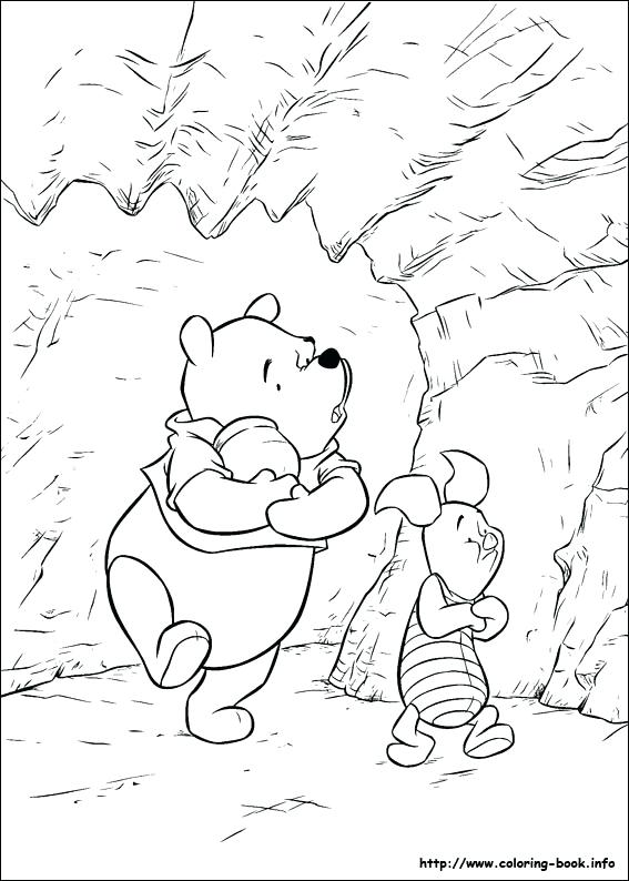 567x794 Free Printable Winnie Pooh Colouring Pages Coloring Pages