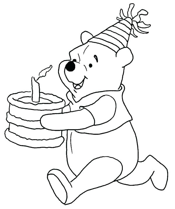 600x713 Pooh Coloring Pages Baby The Pooh Coloring Pooh Coloring Pages