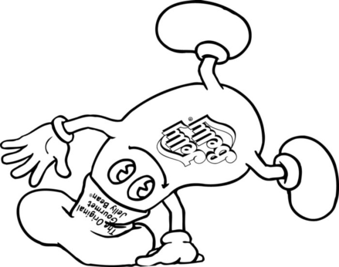 700x552 Coloring Page Jelly Belly Candy Company