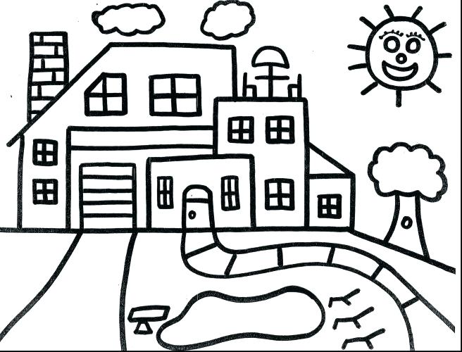 656x500 Fresh House Coloring Pages And Elegant The White House Coloring